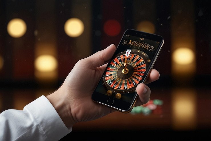 Tampilan game slot online tasyentoto yang berwarna-warni dan mudah dimainkan di smartphone Android